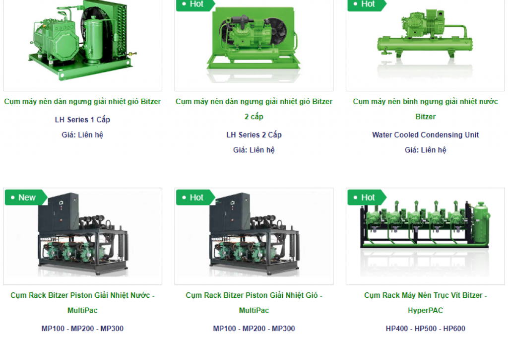 Máy Nén Lạnh Bitzer: Sự Lựa Chọn Tin Cậy Cho Hệ Thống Lạnh